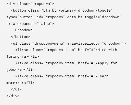Bootstrap Dropdown toggle